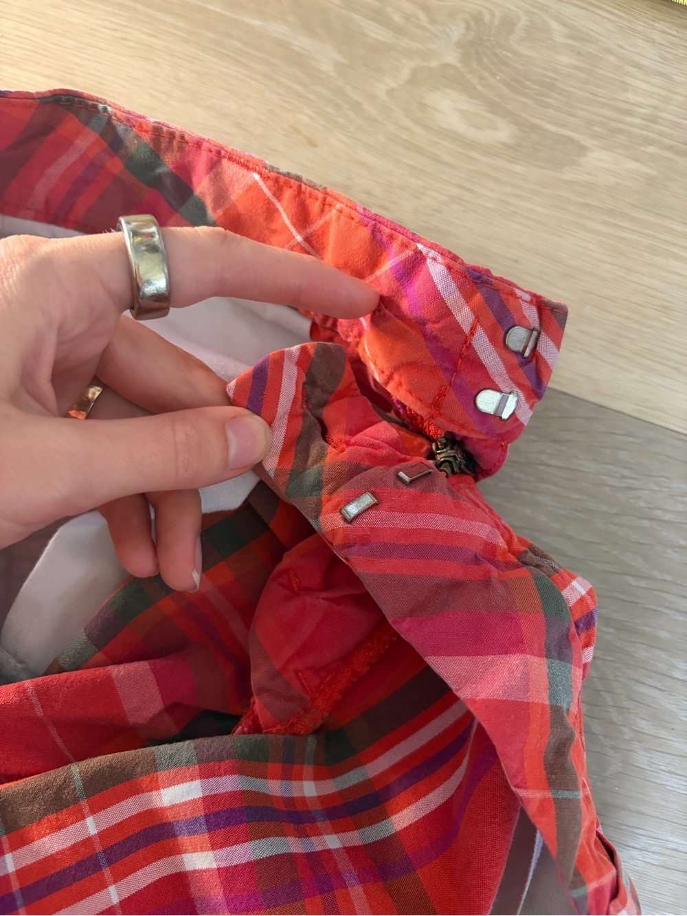 JCP Plaid Low Rise Shorts – Size 10P - Picture 6 of 6